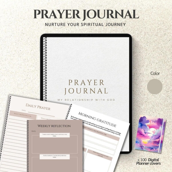 Prayer Journal - Digital Planner