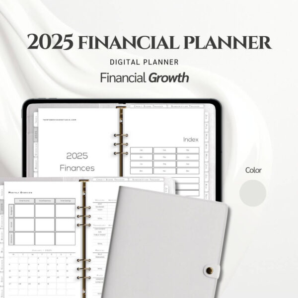 2025 Financial Digital Planner